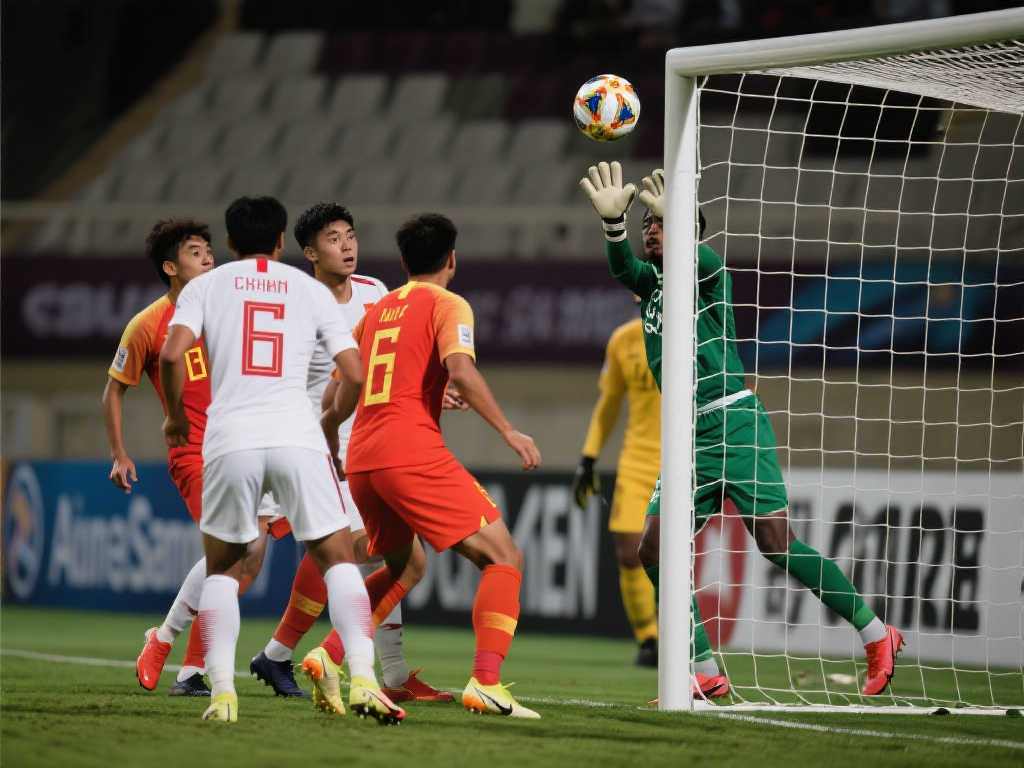 国足对阵日沙澳定位球频失分，两战日本头球失守6次