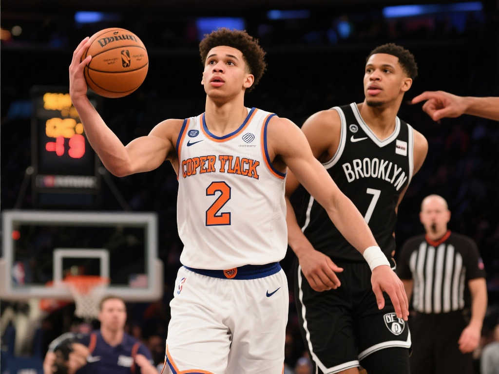 准状元弗拉格纽约惊艳亮相 篮网绝杀76人却难留其身影 准状元弗拉格纽约惊艳亮相 篮网绝杀76人却难留其身影